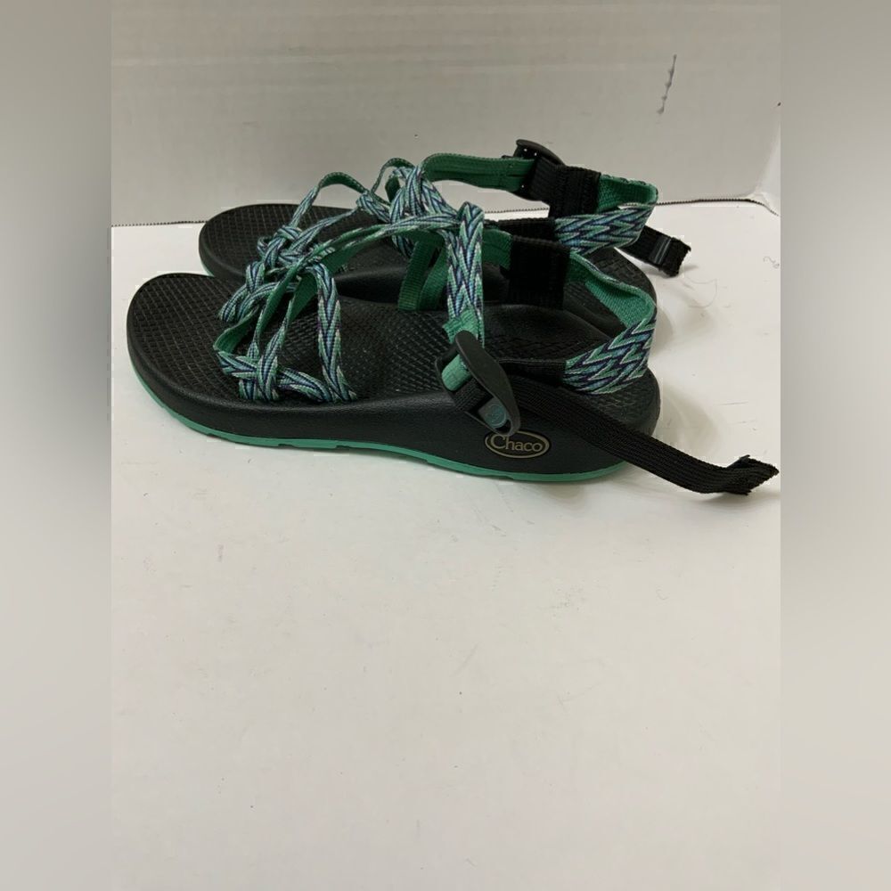 Chaco ZX2 Yampa River Vibram Women’s Blue/Green Strappy Athletic Sandals Size 7 - Picture 5 of 7